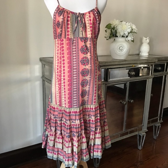 Dkny Dresses & Skirts - DKNY Boho Festival Midi Dress Sz 12